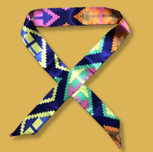 Chromatic Geo Silk Twilly (A35)