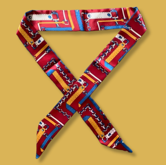 Riviera Chain Silk Twilly (A50)