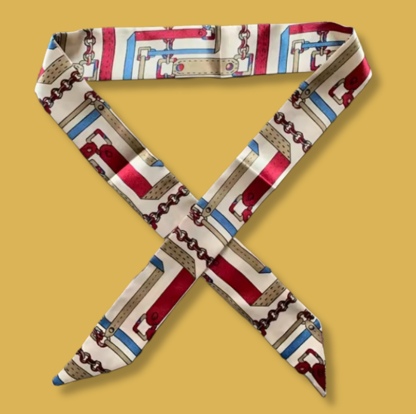 Heritage Chain Silk Twilly